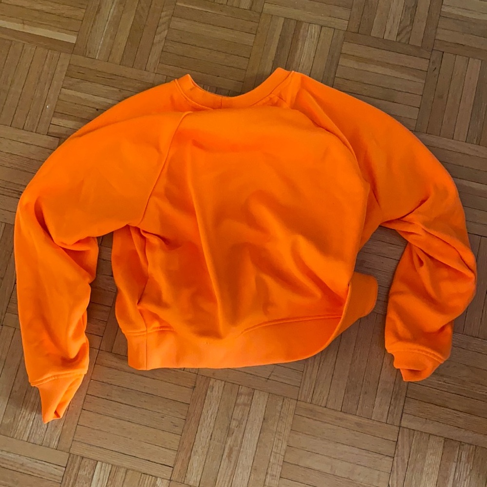 x Karla bright orange sweatshirt